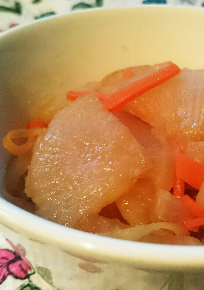 大根とにんじんとしょうがの炒め煮-レシピのメイン写真