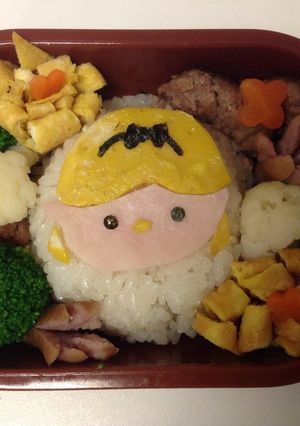 ツムツムアリスお弁当-レシピのメイン写真