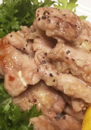 せせりのガーリックソテー-レシピのメイン写真