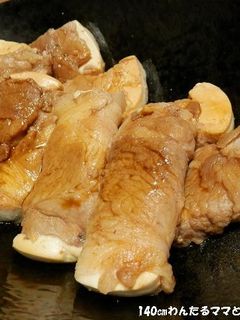 簡単★肉巻き豆腐の照り焼き-レシピのメイン写真