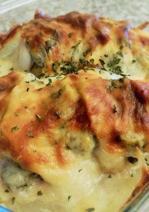 ほうれん草とゴートチーズのチキン挟み焼き-レシピのメイン写真