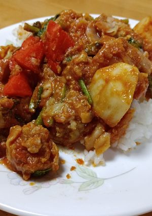シュウマイとかぶのバターチキンカレー風-レシピのメイン写真