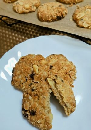 ★ココナッツオイル・オートミールクッキー-レシピのメイン写真