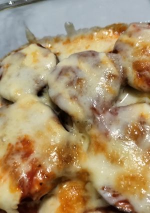 毎日食べたくなる！ナスのピザ風チーズ焼き-レシピのメイン写真