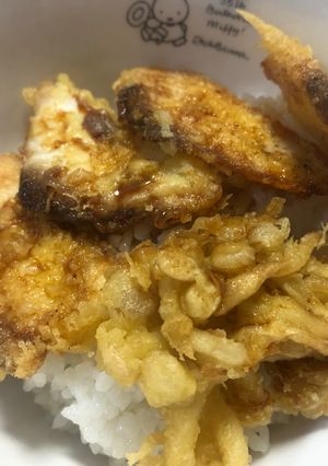 ボラの天丼-レシピのメイン写真