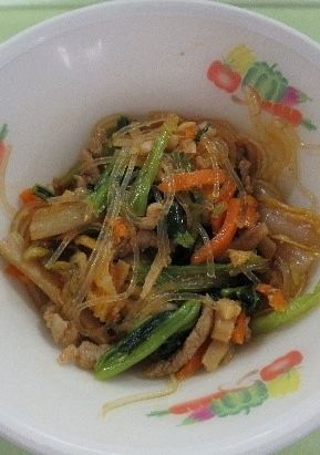 チャプチェ★宇都宮学校給食-レシピのメイン写真