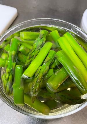 ぽりぽりアスパラ-レシピのメイン写真