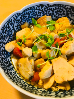 鶏肉と根菜&厚揚げのあまから煮-レシピのメイン写真