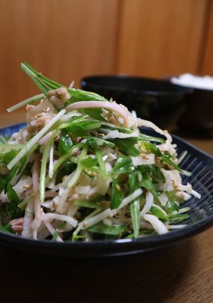 切り干し大根と豆苗のナムル-レシピのメイン写真