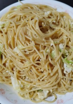 お手軽簡単！具なしでも激うまパスタ-レシピのメイン写真