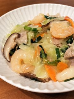 塩あんかけ丼 QC-レシピのメイン写真
