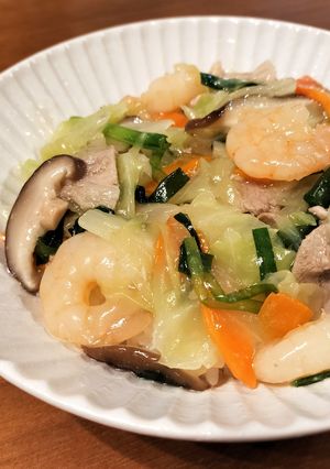 塩あんかけ丼 QC-レシピのメイン写真