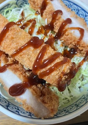 簡単　ソースかつ丼-レシピのメイン写真