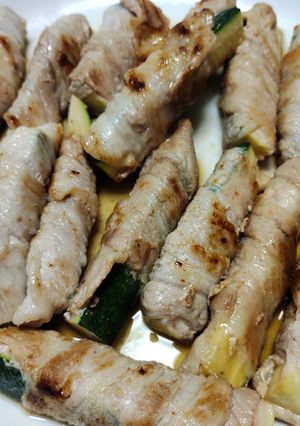 ズッキーニの肉巻き-レシピのメイン写真