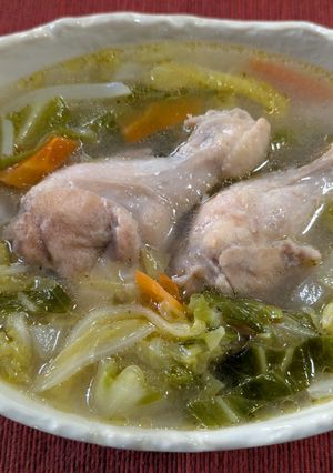 鶏手羽元のコンソメスープ-レシピのメイン写真