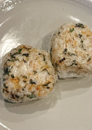大葉とおかかのおにぎり-レシピのメイン写真
