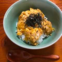 ほっこり甘めの懐かしい卵丼-レシピのメイン写真