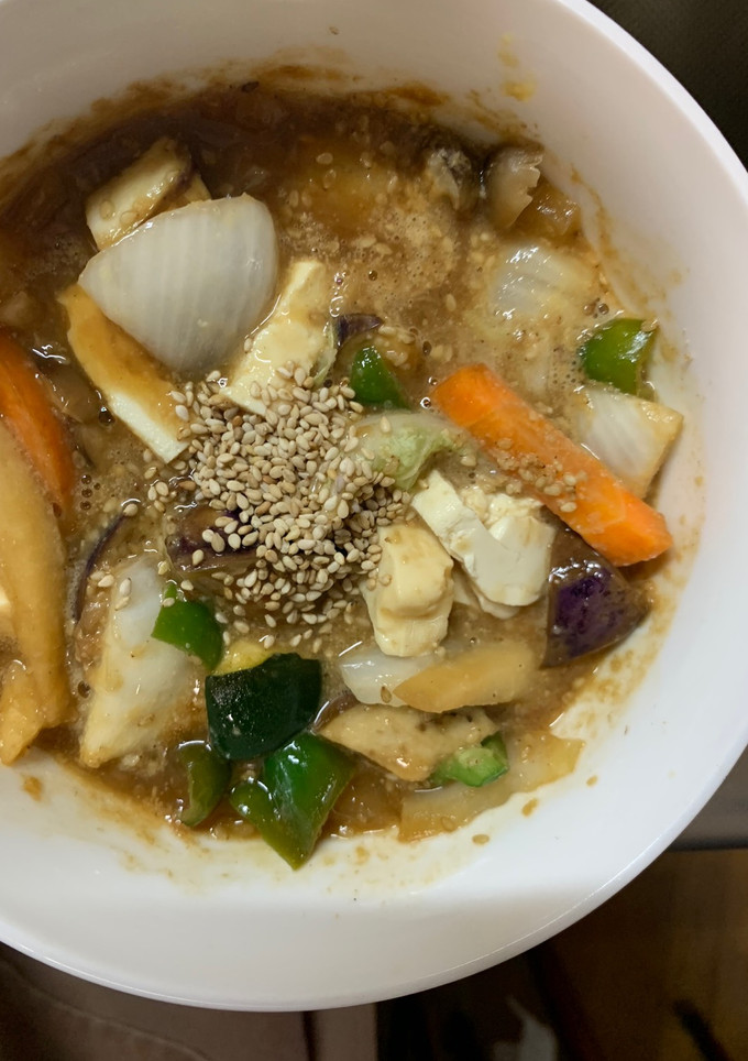 肉無豆腐簡単コク旨梅すき焼き味野菜炒め-レシピのメイン写真
