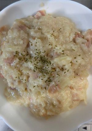 たまねぎたくさん　チーズリゾット-レシピのメイン写真
