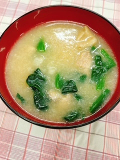 ほうれん草ととろろの鶏ねばねばスープ-レシピのメイン写真