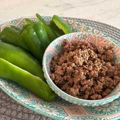 A picture of パリパリッ！肉味噌ピーマン.