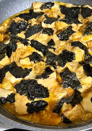 5分で完成！丼にも！豆腐と卵のふわふわ煮-レシピのメイン写真