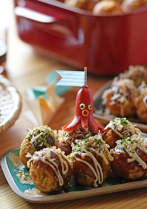 そうめんたこ焼き-レシピのメイン写真