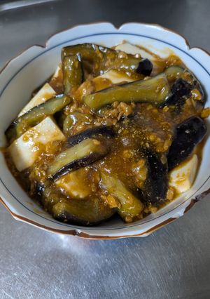 麻婆茄子と豆腐-レシピのメイン写真