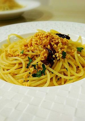 本格 カリカリにんにくのペペロンチーノ-レシピのメイン写真