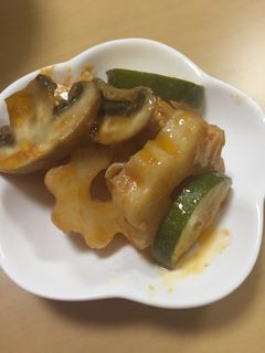 ちくわぶのケチャップ炒め(*´ω`*)-レシピのメイン写真