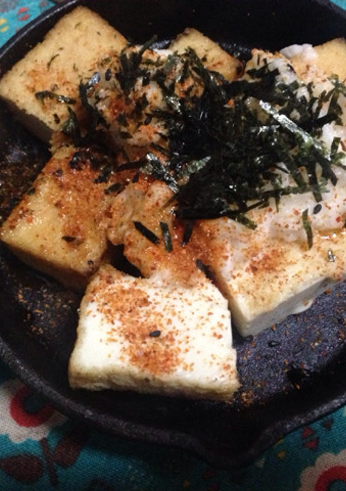 簡単！厚揚げとろろ焼き-レシピのメイン写真