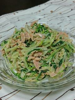 水菜のサラダ-レシピのメイン写真