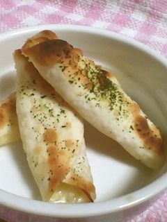 餃子の皮 de ハムチーズ巻き-レシピのメイン写真