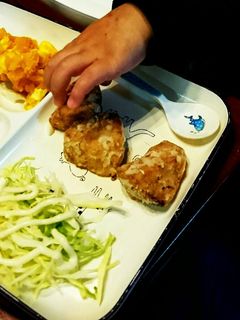 アレルギー対応の夕食、魚の竜田あげ-レシピのメイン写真