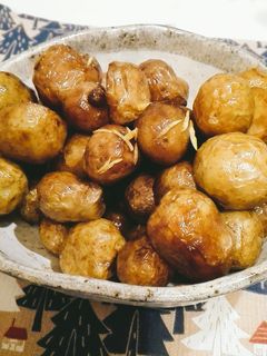 新じゃがの揚げ煮 -レシピのメイン写真