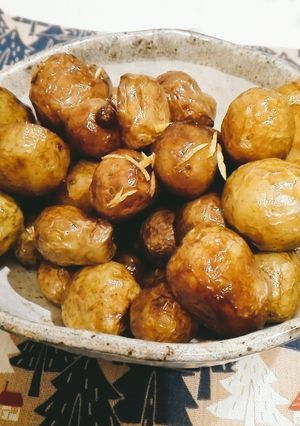 新じゃがの揚げ煮　-レシピのメイン写真
