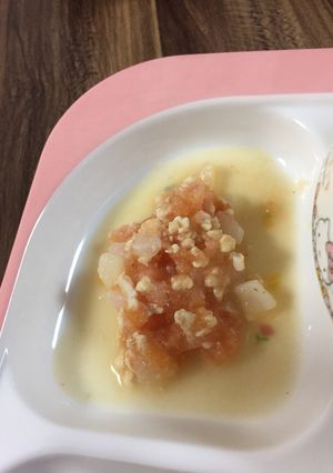 離乳食☆後期 かぶのトマト煮-レシピのメイン写真