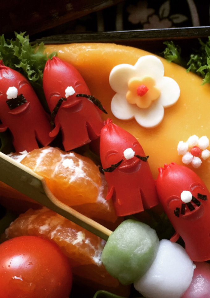 簡単 キャラ弁 おかず ソーセー人③-レシピのメイン写真