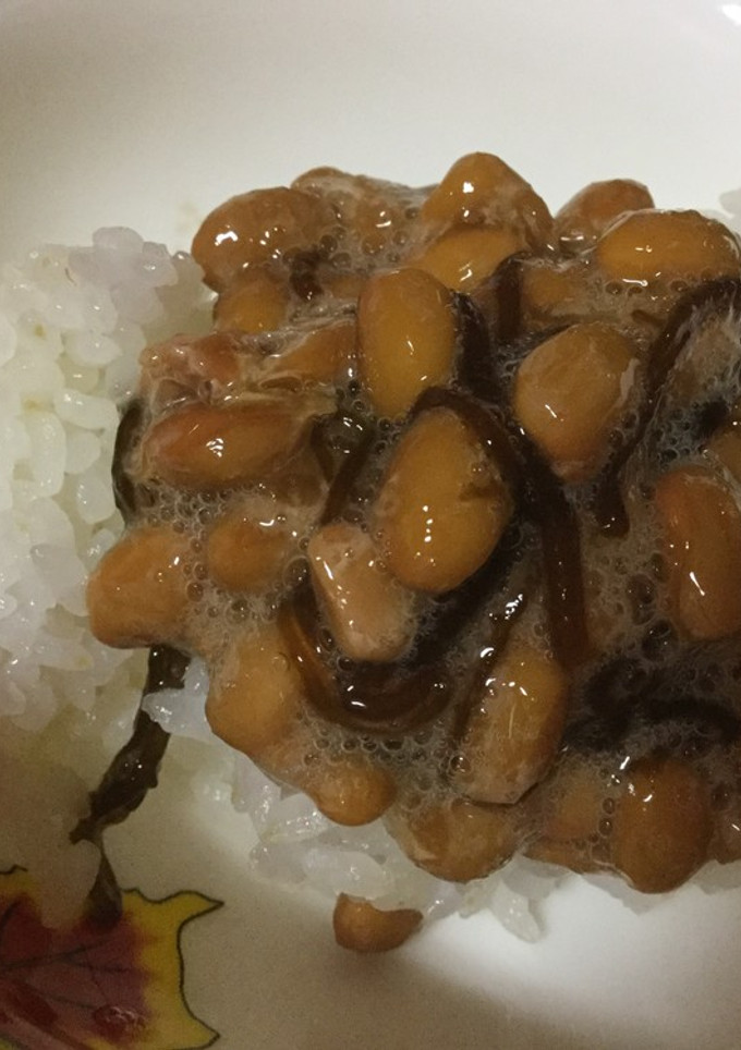 納豆ともずく酢のご飯-レシピのメイン写真