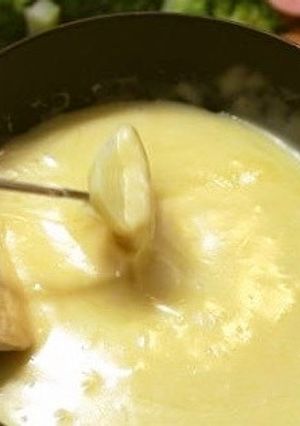 豆乳で、簡単チーズフォンデュ-レシピのメイン写真