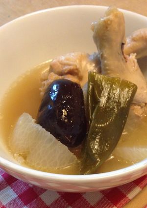 カンタン参鶏湯風スープ-レシピのメイン写真