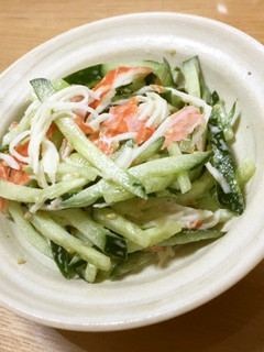 かにマヨきゅうり-レシピのメイン写真
