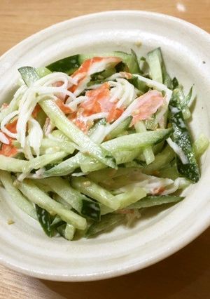 かにマヨきゅうり-レシピのメイン写真