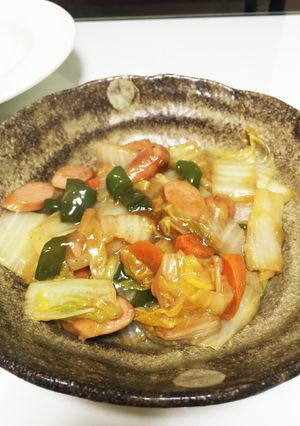 白菜の野菜あんかけ-レシピのメイン写真