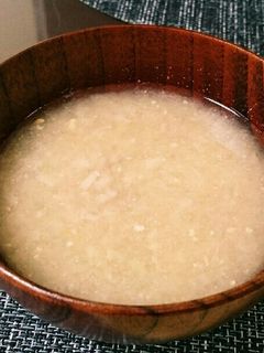 大根おろしと刻みれんこんの味噌汁-レシピのメイン写真