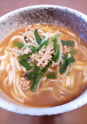 超簡単！韓国風ピリ辛うどん-レシピのメイン写真
