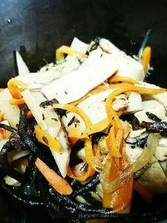 ひじきと高野豆腐の重ね煮-レシピのメイン写真