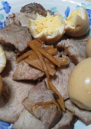めんつゆで　簡単　チャーシュー　焼き豚-レシピのメイン写真