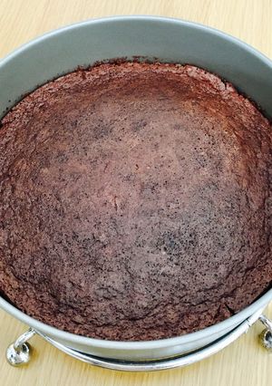 *糖質制限アーモンドチョコケーキ*-レシピのメイン写真