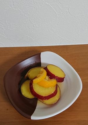 簡単常備菜☆さつまいものハチミツレモン煮-レシピのメイン写真